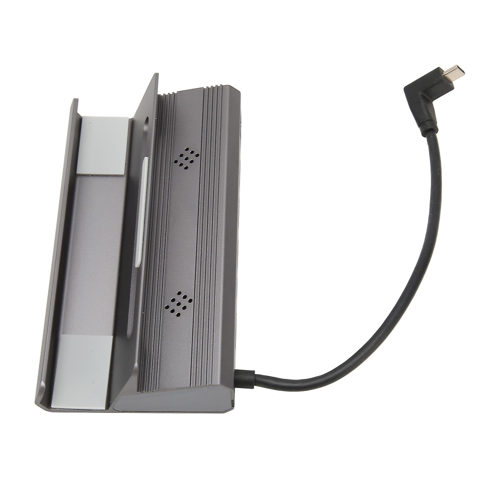 for Steam Deck Dock Stand 6 in 1 4K 60HZ USB3.0 Hub Gigabit Network Port Game Console Expander Docking Station 