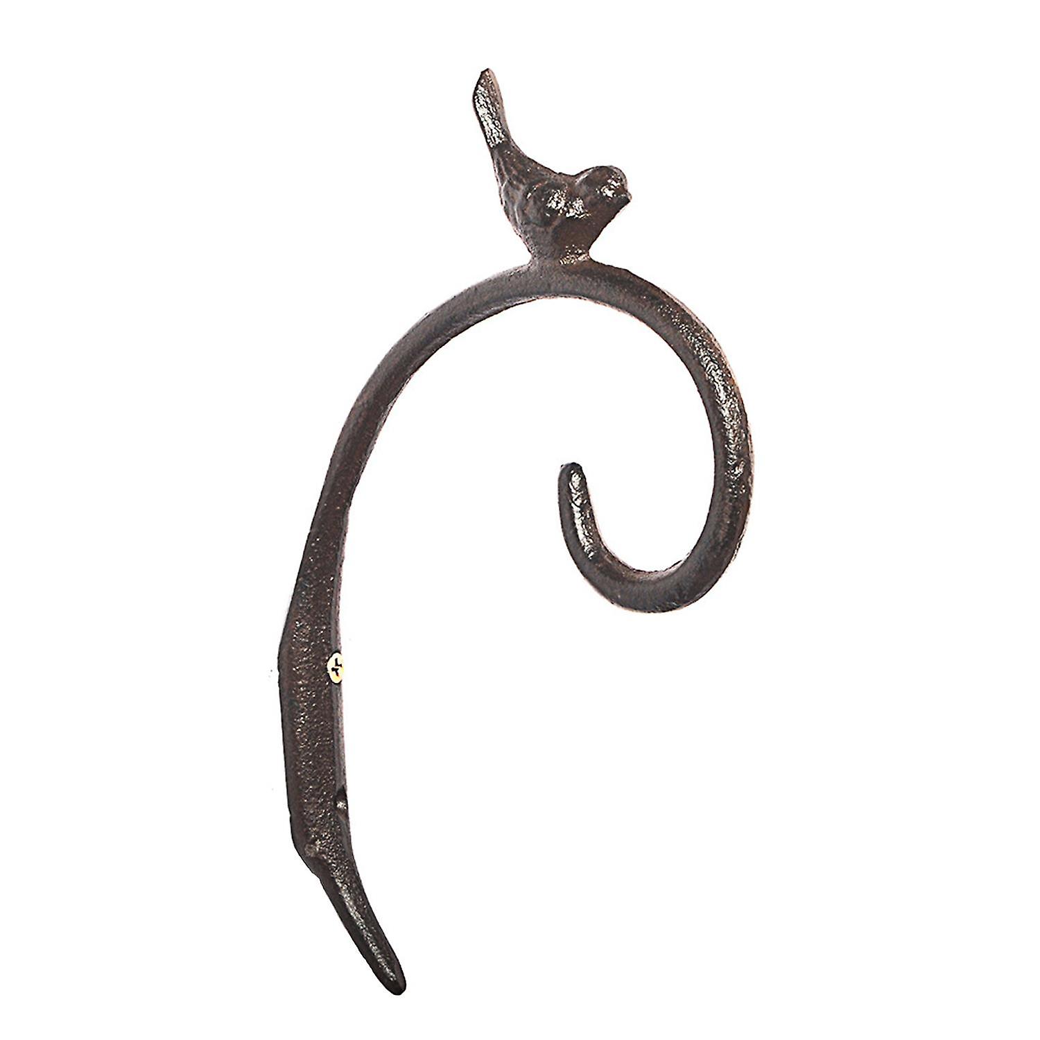 Plant Bracket Multi-purpose Rust-proof Iron Decorative Wall Hook Hanging Plant Bracket for Home