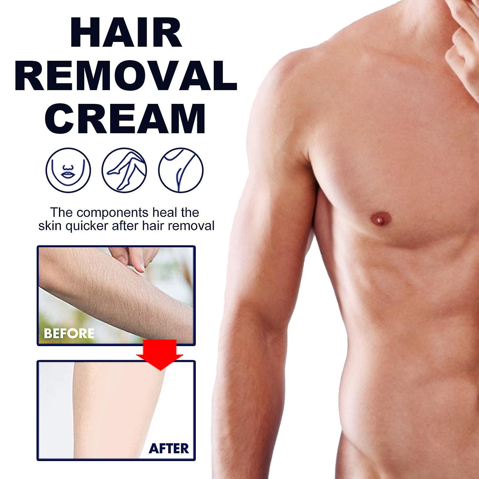 Men Hair Removal Cream, Mild Hair Removal Cream, Skin Body Care ...