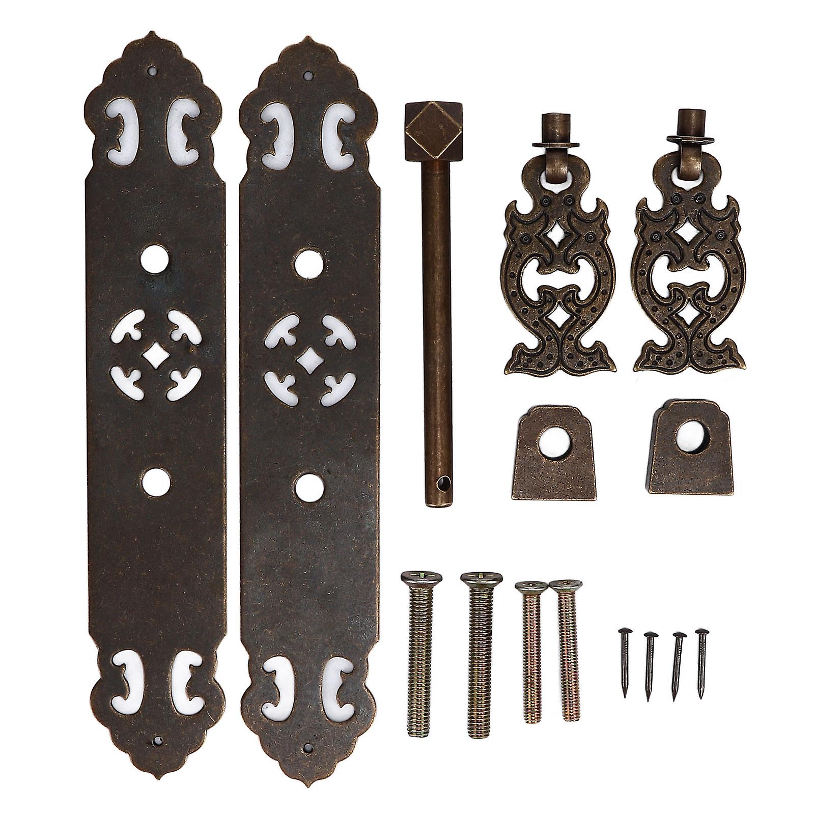 Antique Brass Drawer Pull Handle Retro Style Anti-rust Elegant Dresser Cabinet Bookcase Bronze