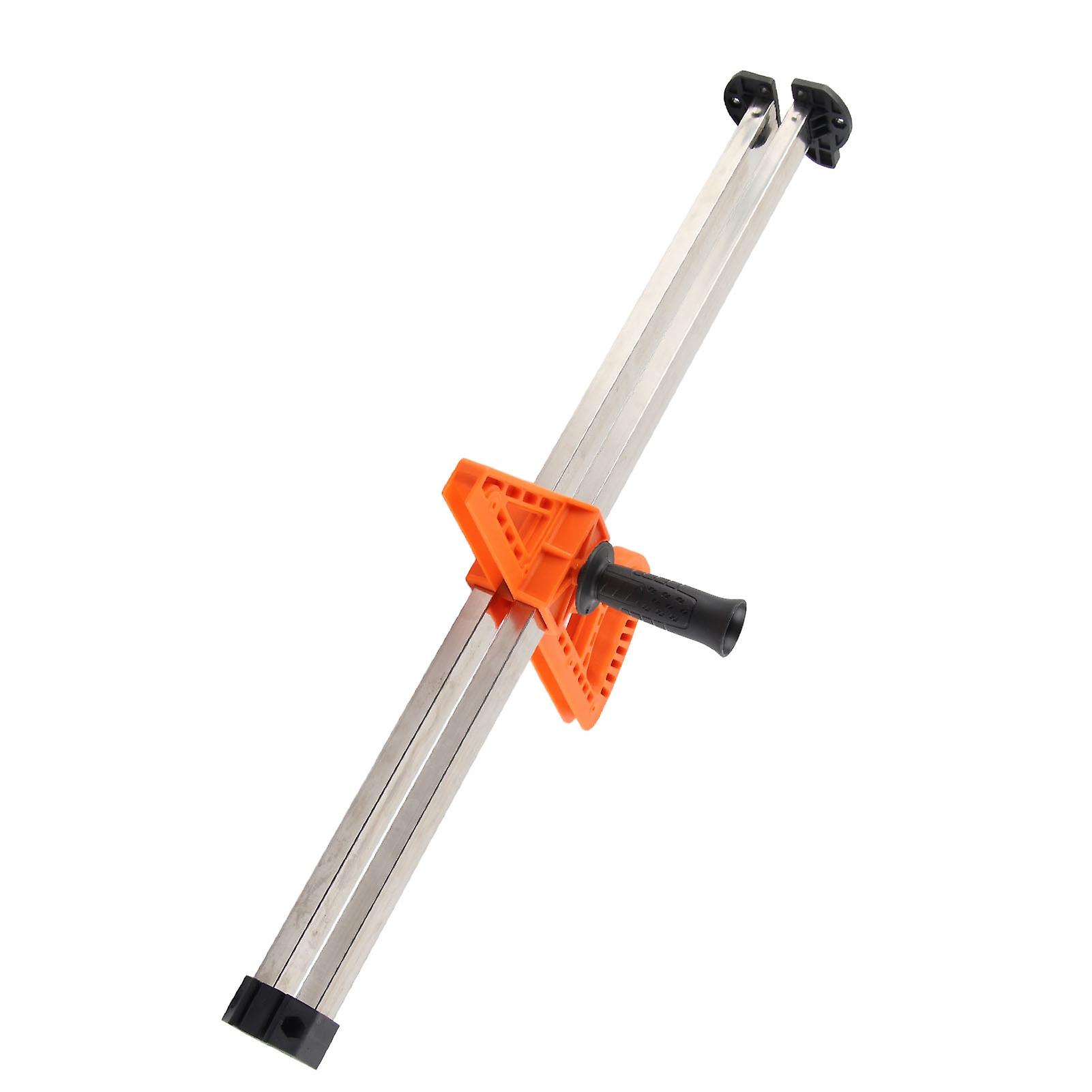 Gypsum Board Cutter 2‑60cm Adjustable Hand Push Dry Wall Cutting Tool for Working Orange