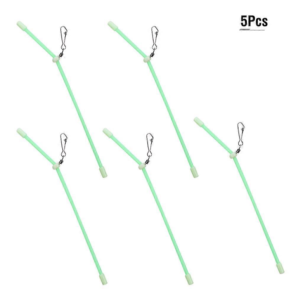5PCS Durable Small Style PVC Fishing Tube nce Connector Fisher Tackle Accessory 15cm
