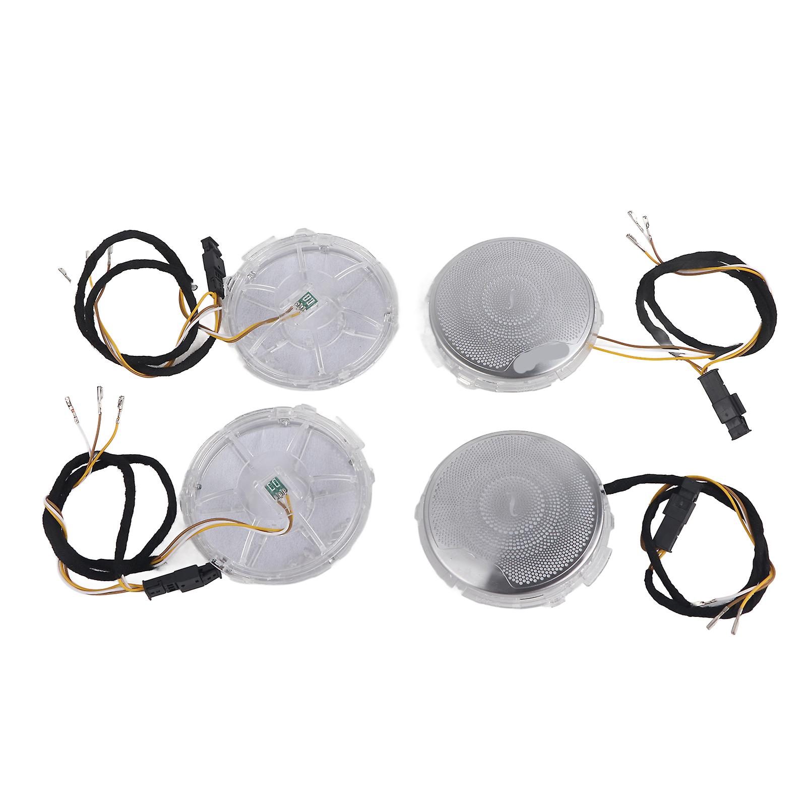 Door Speaker Trim,3 Color Door Midrange o Speaker Decoration o Player Cover Next-Gen Design