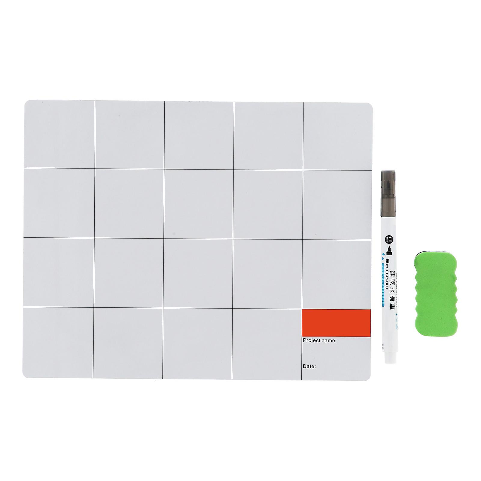 Magnetic Rewritable Project Mat with Foldable Work Surface and Parts Adsorption, Hand Tool JMZ09