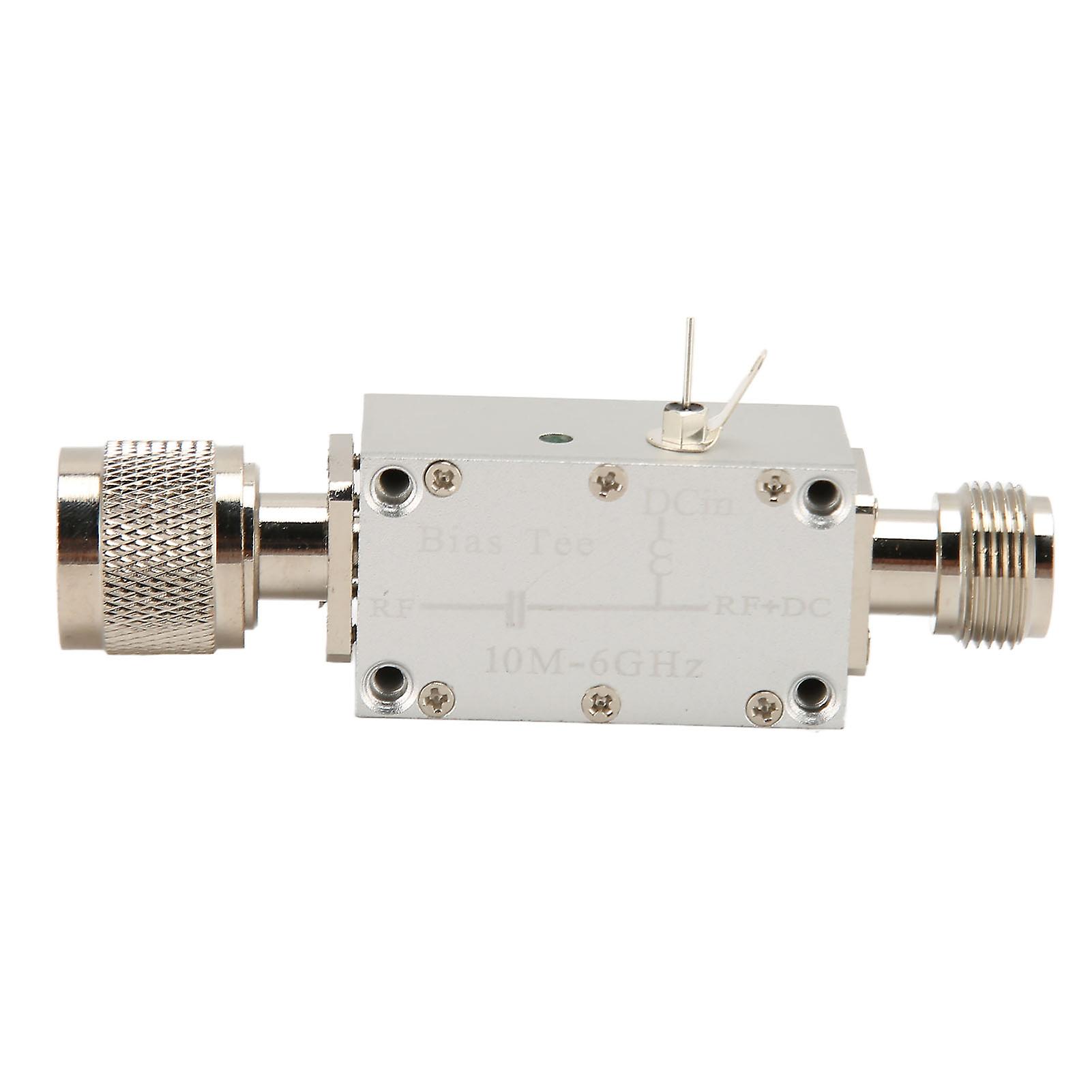 10MHz-6GHz DC50V Aluminum Alloy Broadband RF Amplifier DC RF Blocker Broadband RF Amplifier
