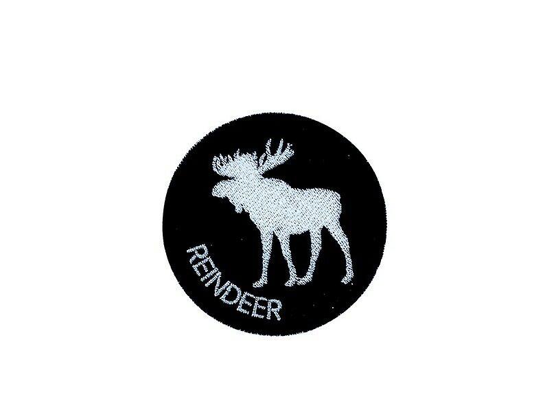 Patch ecusson embroidery thermostick badge reindeer badge embroidery