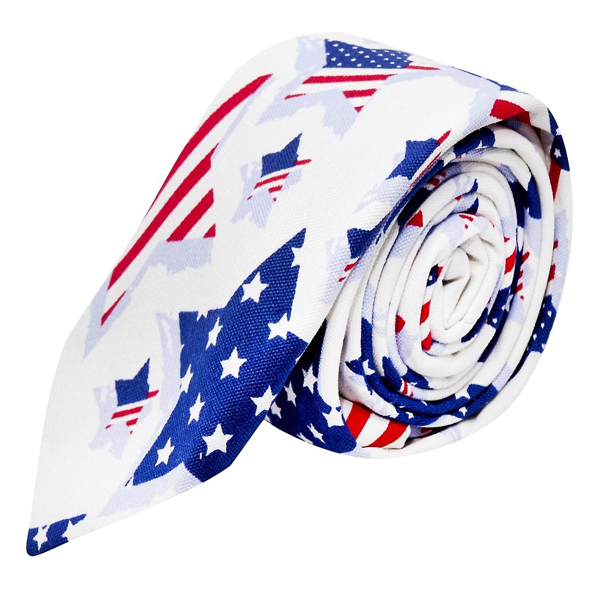 USA Stars &amp; Stripes Design Tie
