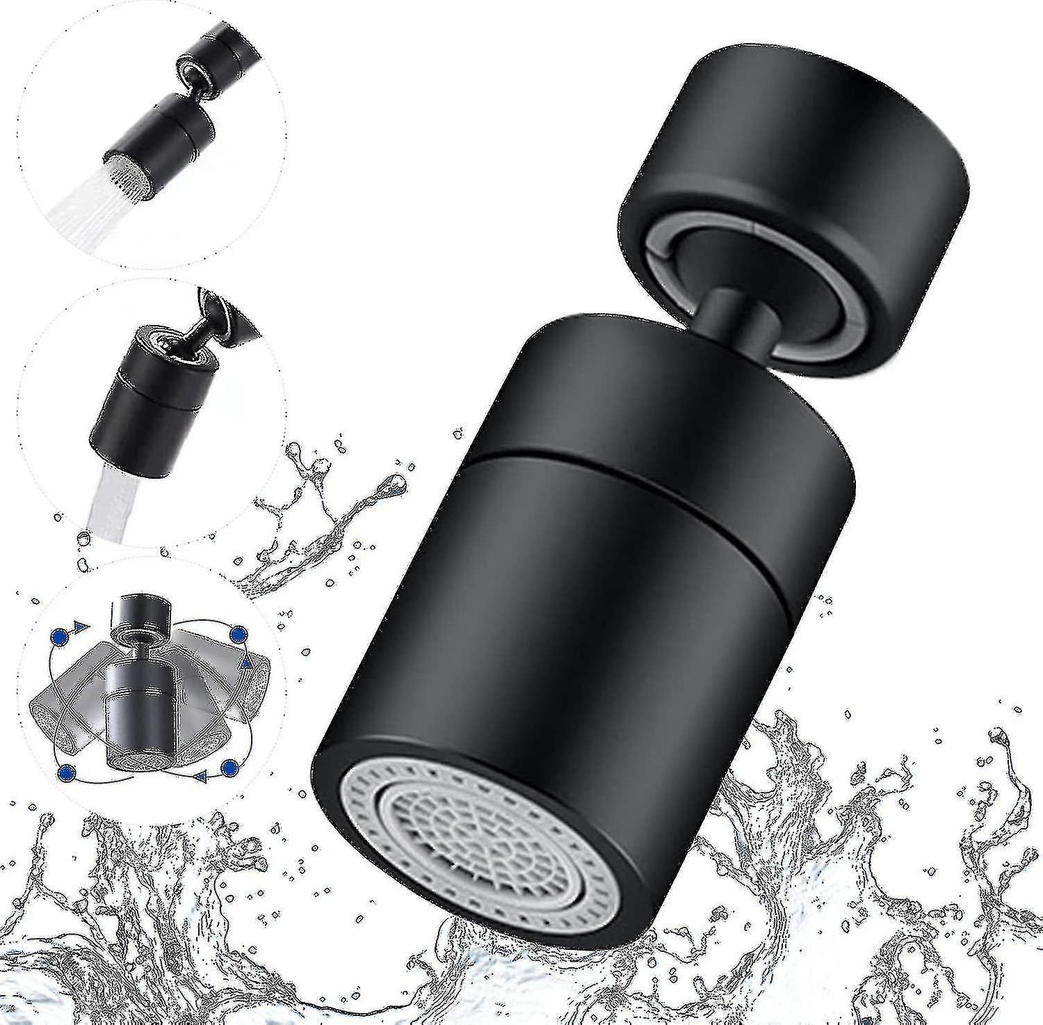 Auspicious Faucet Aerator- 360 Swivel, 2 Adjustable Modes