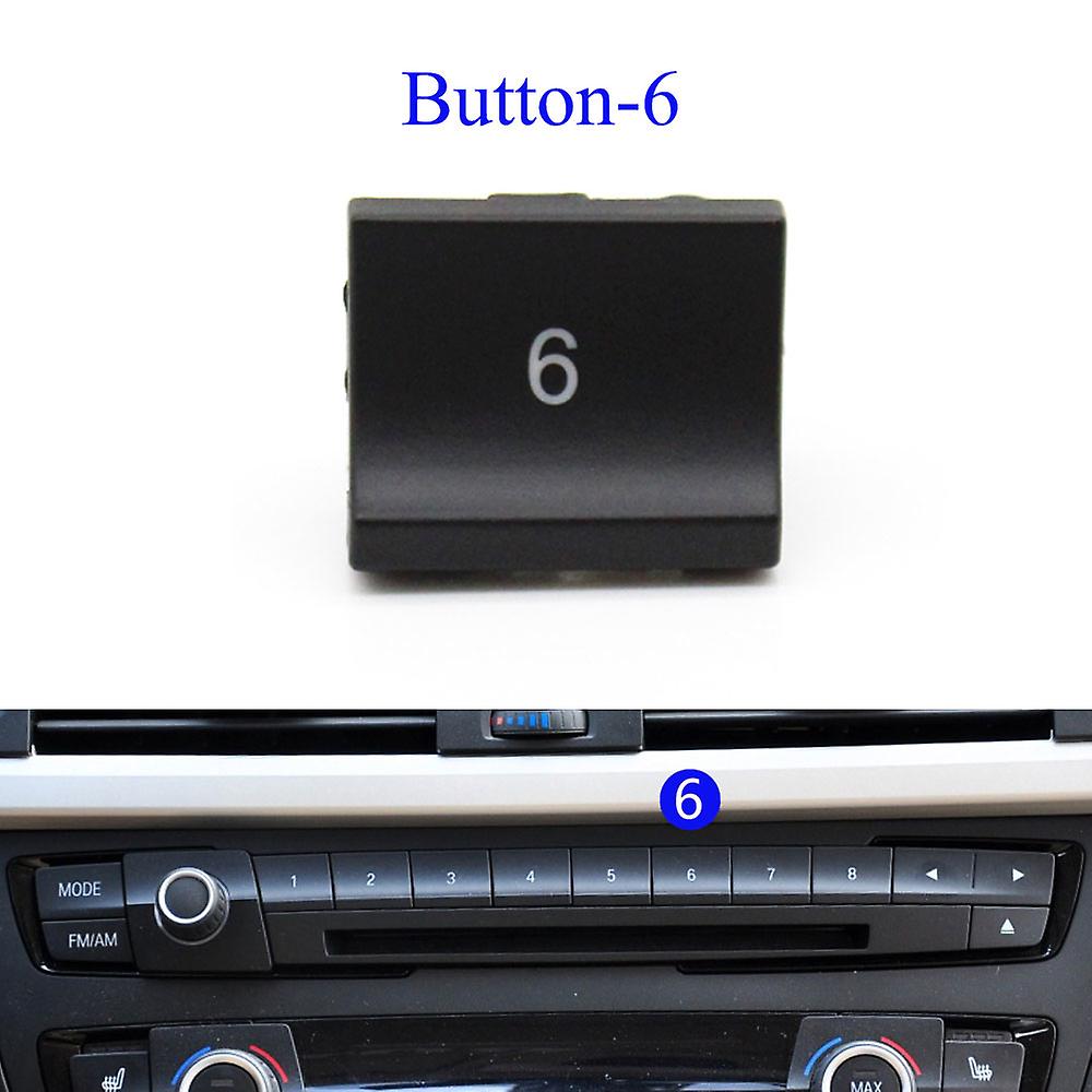 Dashboard klimaanlegg AC Vent CD Player Control Cap AC Button Replacement for BMW F20 F21 F22 F30 F35 F34 F36 F45 F46 ~ 6226