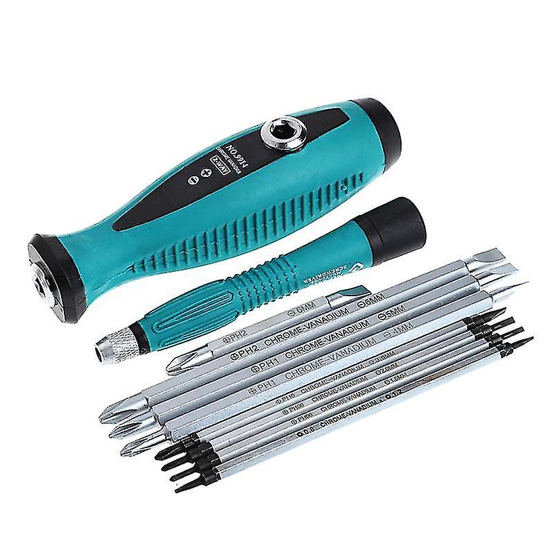 10 Pcs Slit Sets Magnetic Screwdriver Repair Multi Function Multi Hand Tool Set