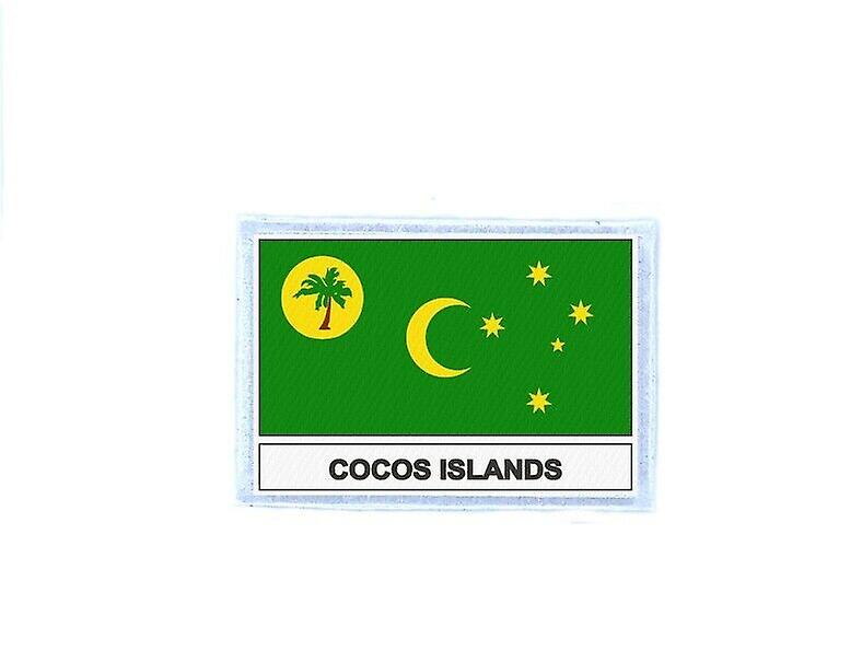 Ecusson patch badge prints flag CC cocos islands island