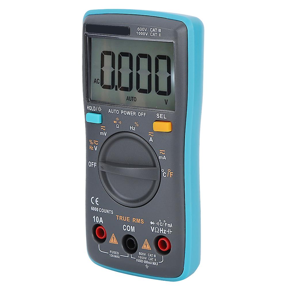 Auto Range True RMS Digital Multimeter AC/DC Voltage Resistance Capacitance Meter for Electrician