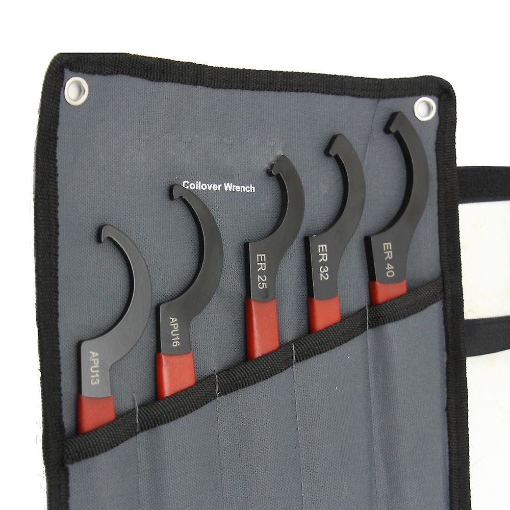 5Pcs Apu13 Apu16 Er25 Er32 Er40 Wrench Spanner For Collet Chuck Holder Cnc Milling Lathe Tool Wrench