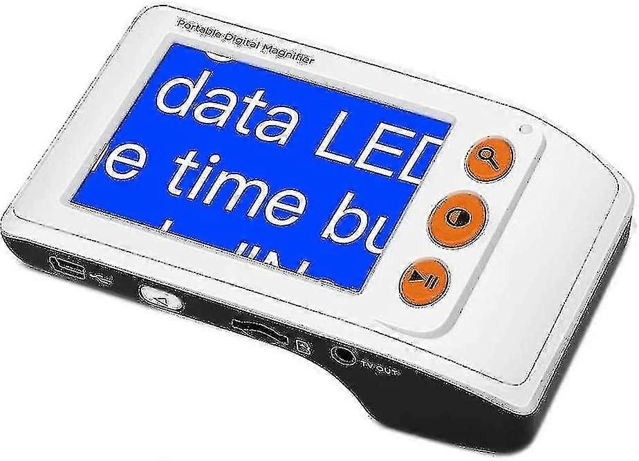 Digital magnifier portable electronic video magnifier reading aid