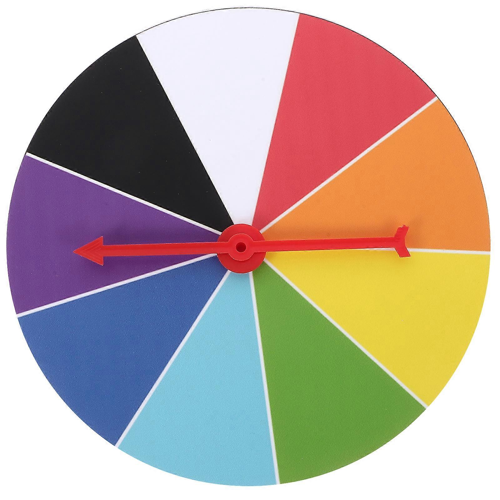 1pc Turntable Editable Lottery Wheel Fun Creative Prize Wheel Party Prop