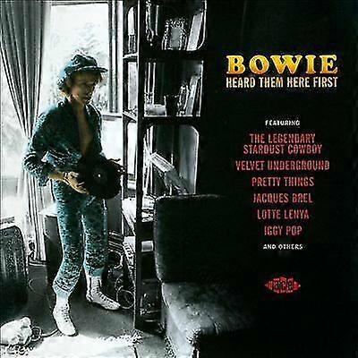 Various Artists : Bowie Heard Them Here First CD