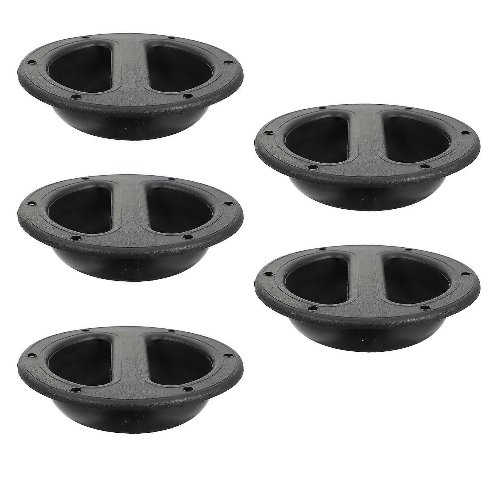 5pcs Stage Speaker Cabinet Handle Round-shape Recessed Speaker Handles Accessory