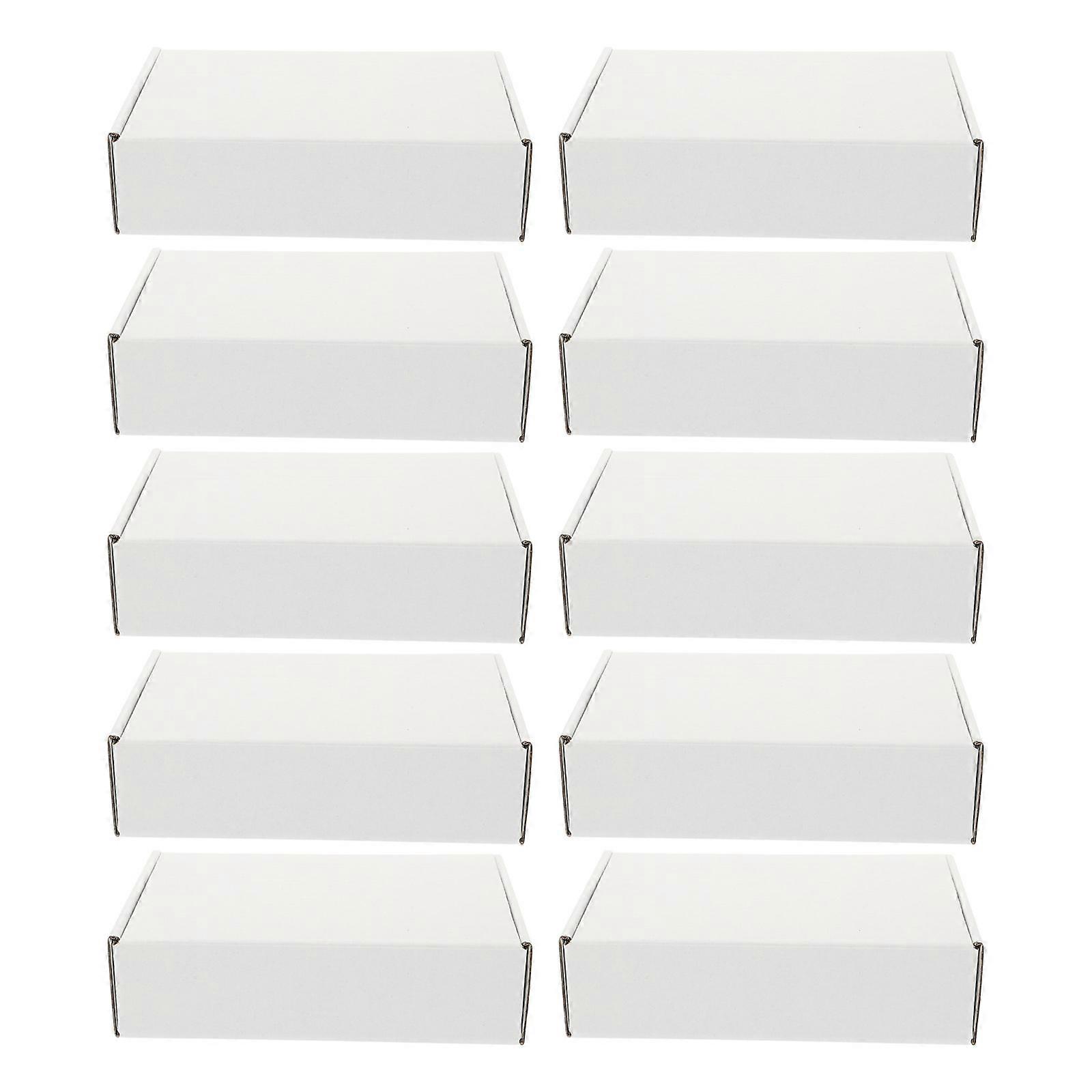 20Pcs Versandkartons Wellpappe Verpackungsboxen Express-Aufbewahrungspapierboxen