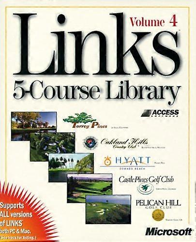 Links LS 2000 Add On Library Vol 4 - PC CD - New & Sealed