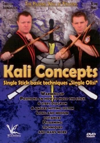 Kali Concepts Tek Çubuklu DVD (2013) Thorsten Isringhausen cert E - Bölge 2