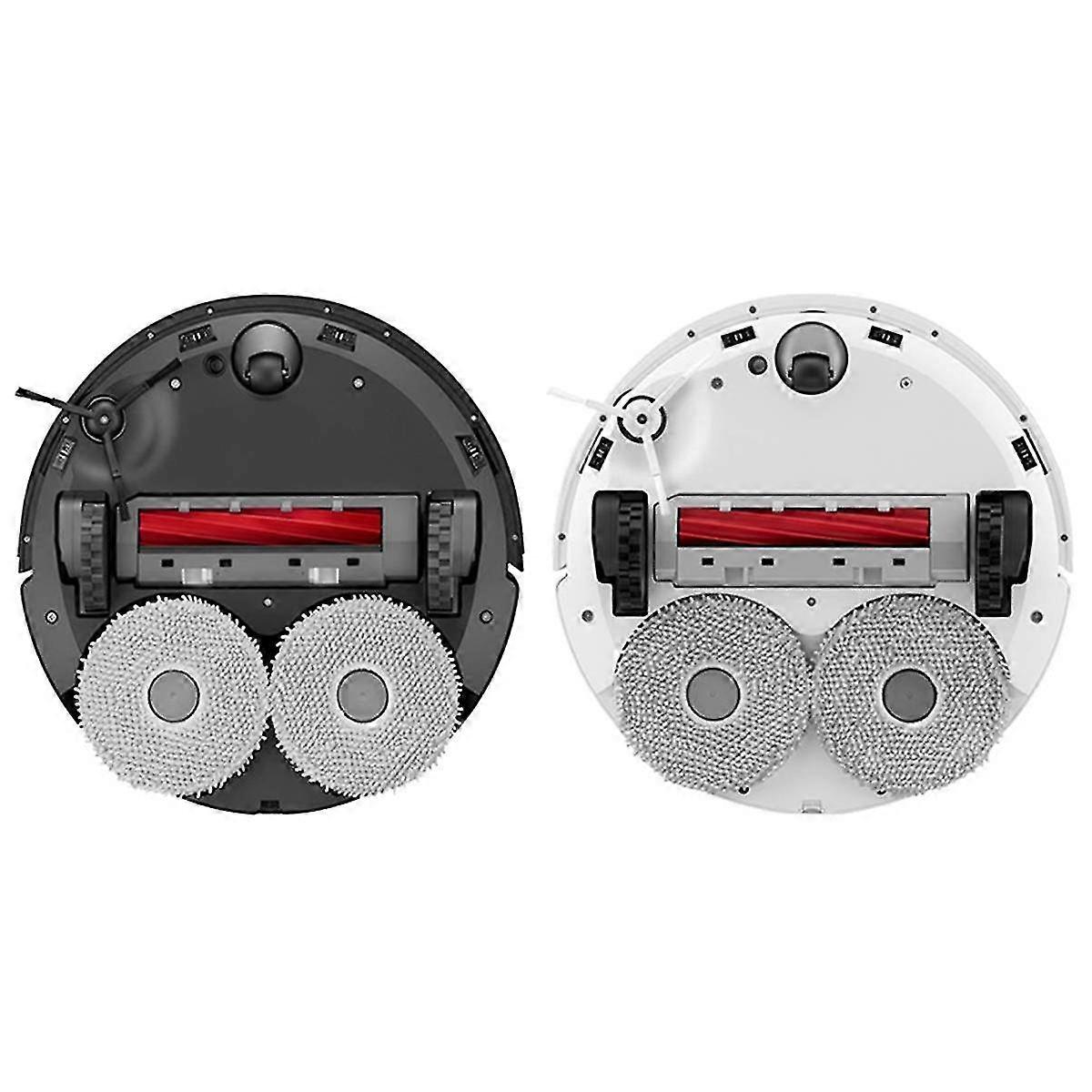 For Q / P10 Robot Vacuum Cleaner Replacement Parts Hepa Filter Mop Cloth Dust Bag,Black Side Brush