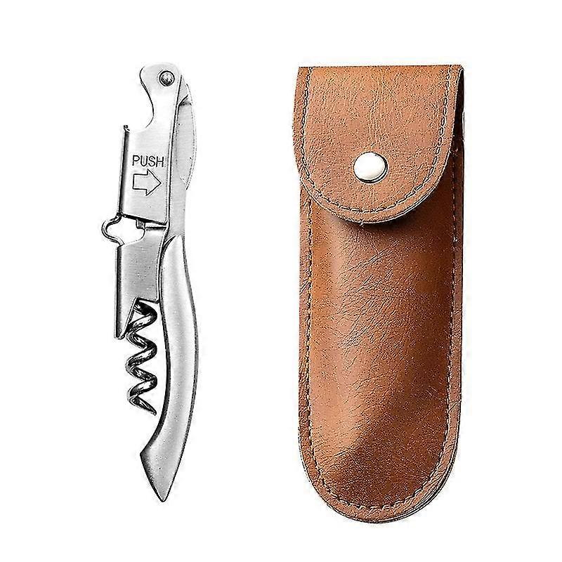 Garçons profissionais saca-rolhas com estojo