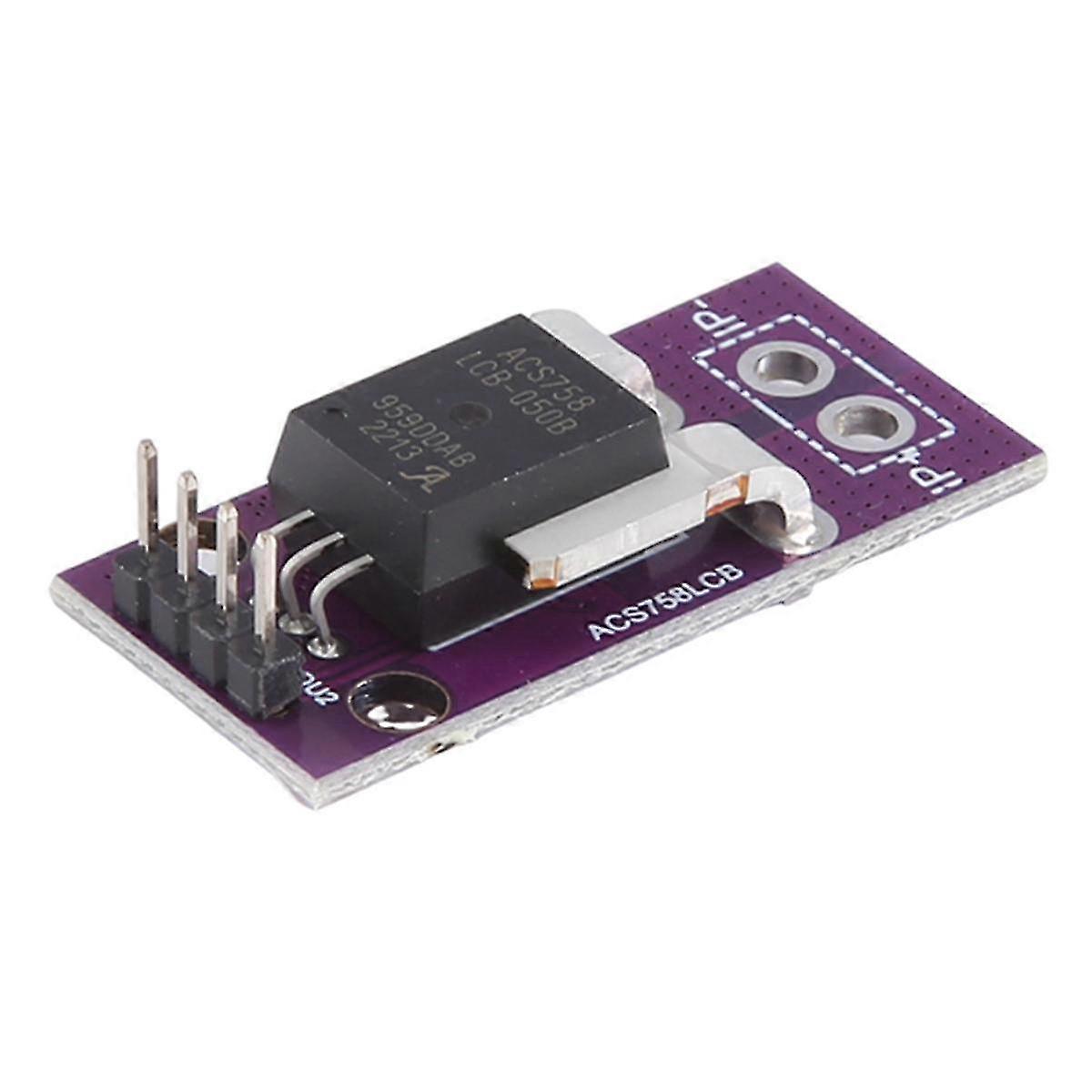 ACS758 ACS758LCB-050B 電流モジュール リニア ホール電流センサー PFF-T 電流検出 3-5V 50A