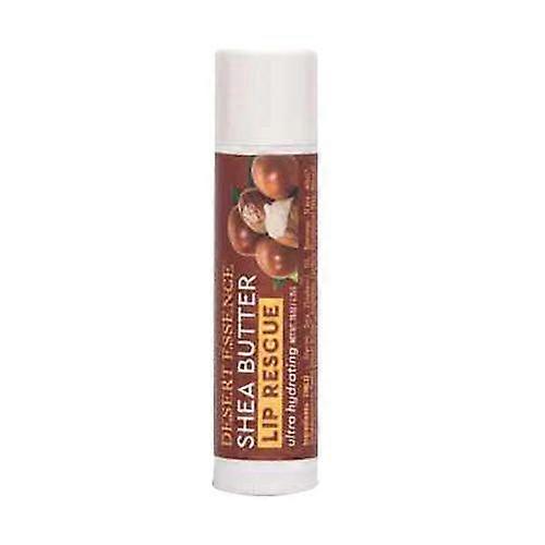 Desert Essence Lip Rescue Ultra 保湿乳木果油,0.15 盎司