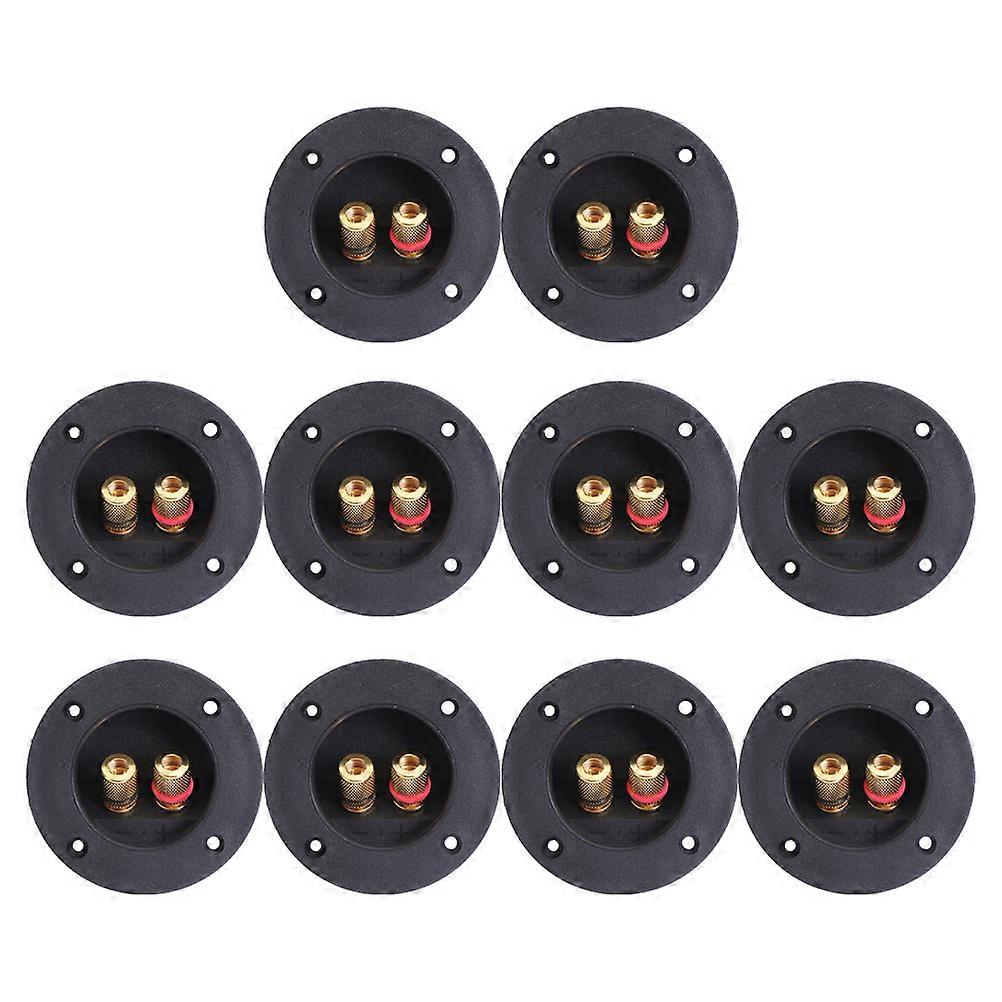 10pcs 2-Way Speaker Box Connector Accessories Sound Equipment Accessories