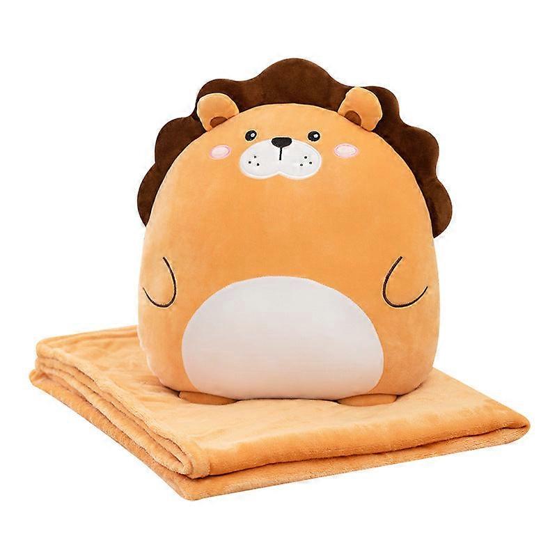 Pillow And Quilt Dual-use Backrest Pillow Folding Air Conditioning Blanket Cushion Pillow Afternoon Nap Pillow