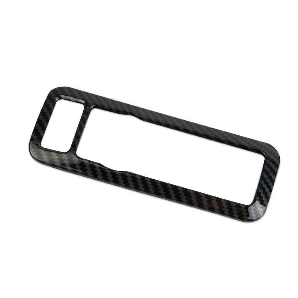 Headlight Switch Button Panel Cover Trim for 2024 Interior Accessories Carbon Fiber