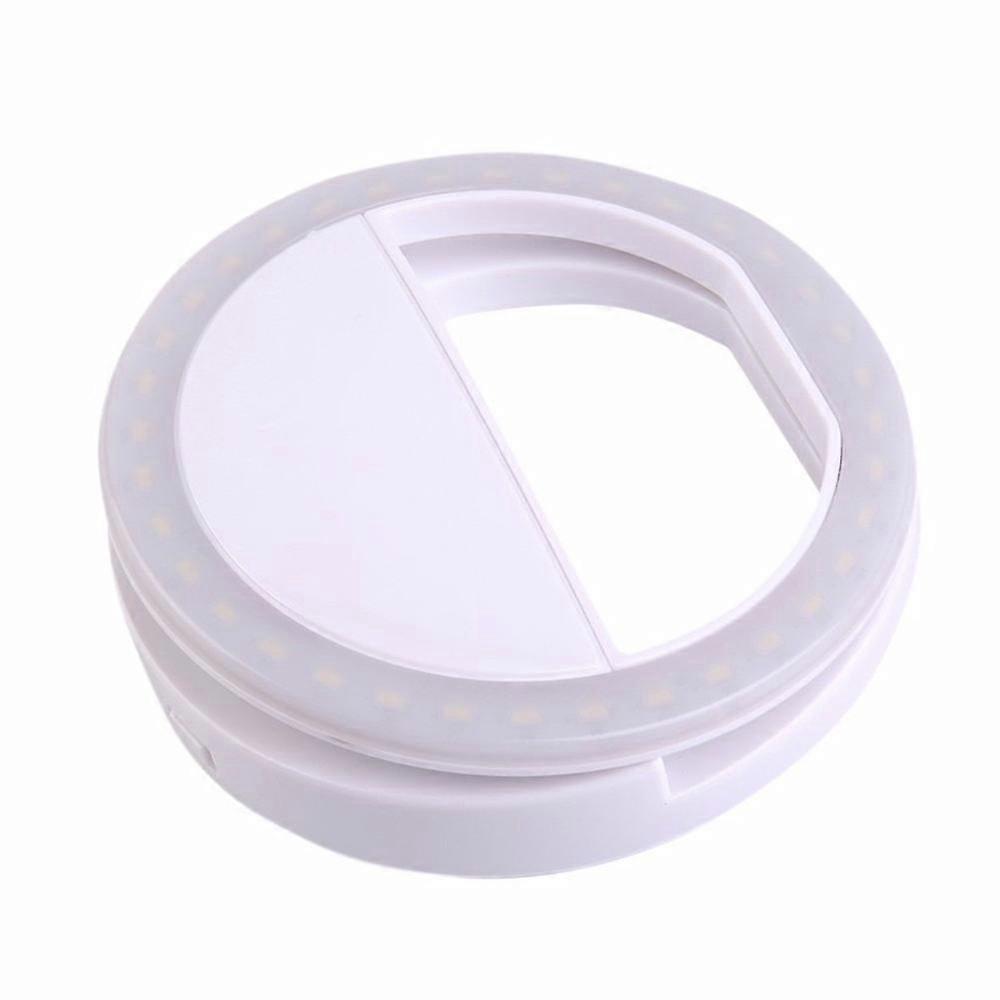 Selfie Ring Light Led Clip For Cell Phone Portable Selfie Flashlight Makeup Mirror