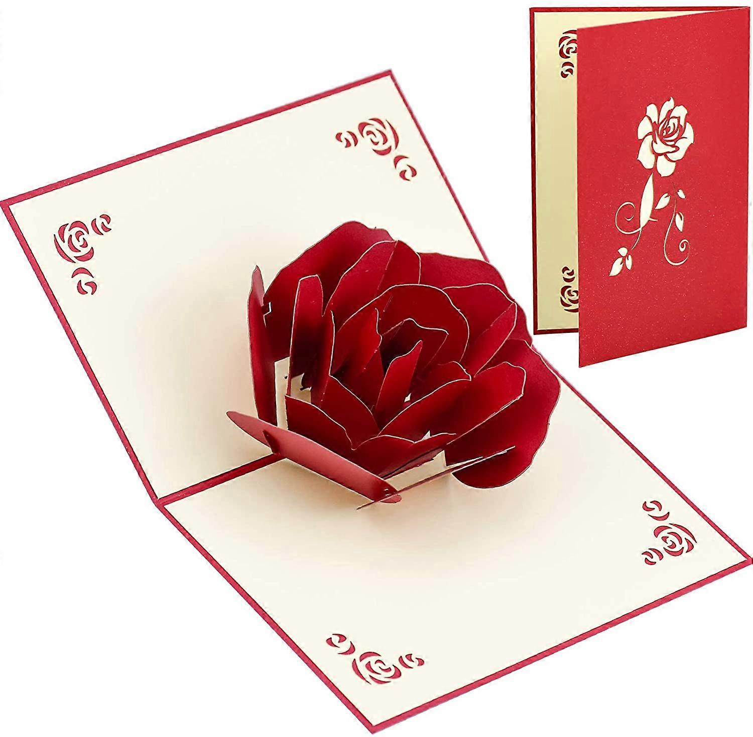 Biglietto Di Auguri Pop-Up 3D Per Compleanno - Design Nero E Dorato, Elegante