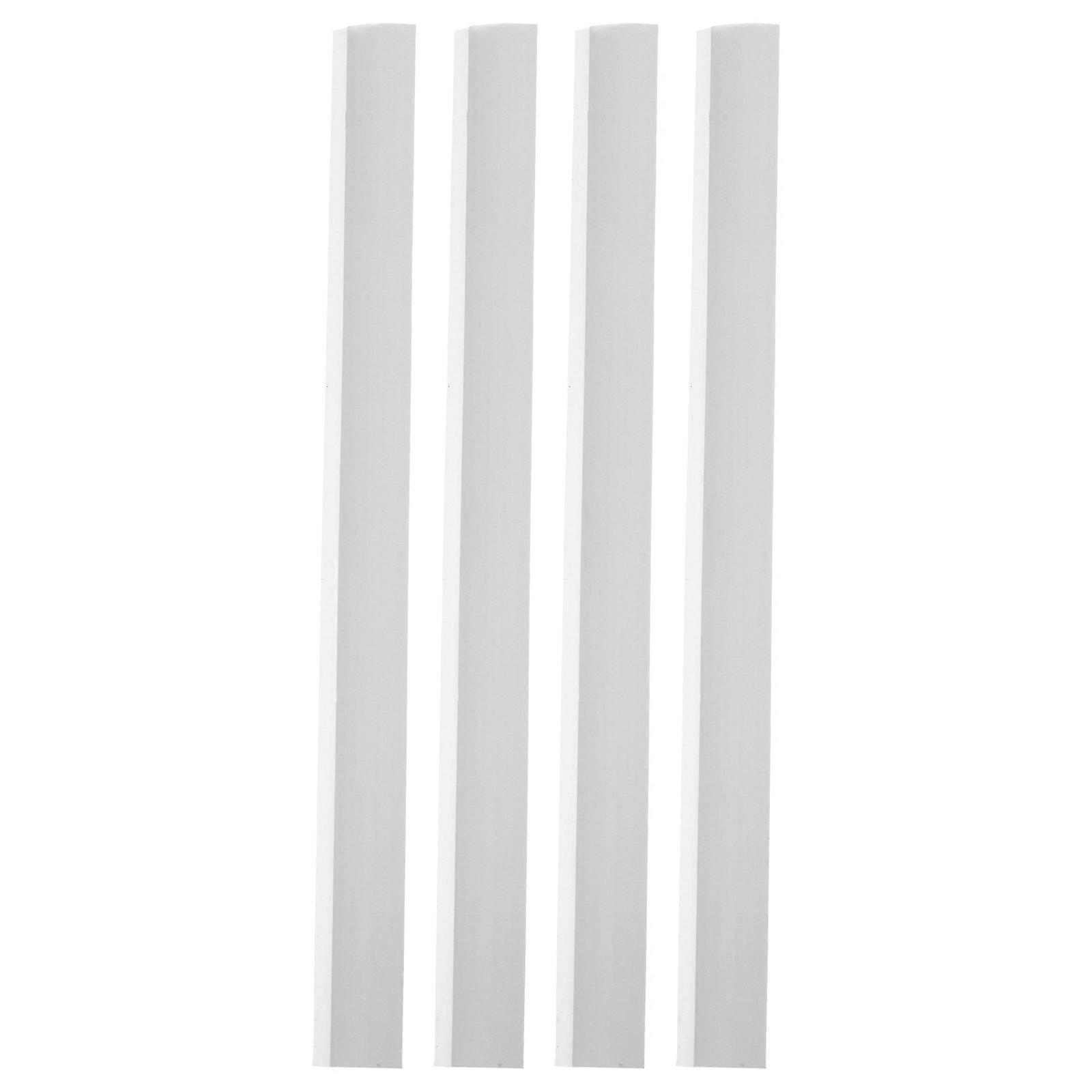 4pcs Dustpan Plastic Strip Replacement Dustpans Edge Strips Dust Pan Pressing Strips