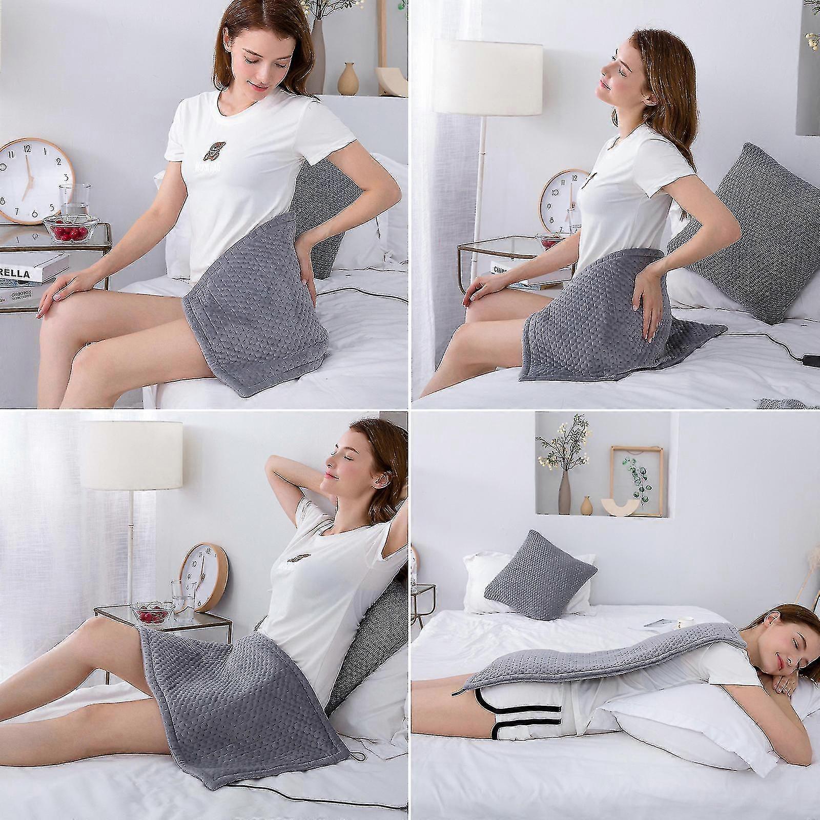 米国/英国/EU プラグ冬用電気加熱ブランケットウエスト腹部ホットコンプレスラップ