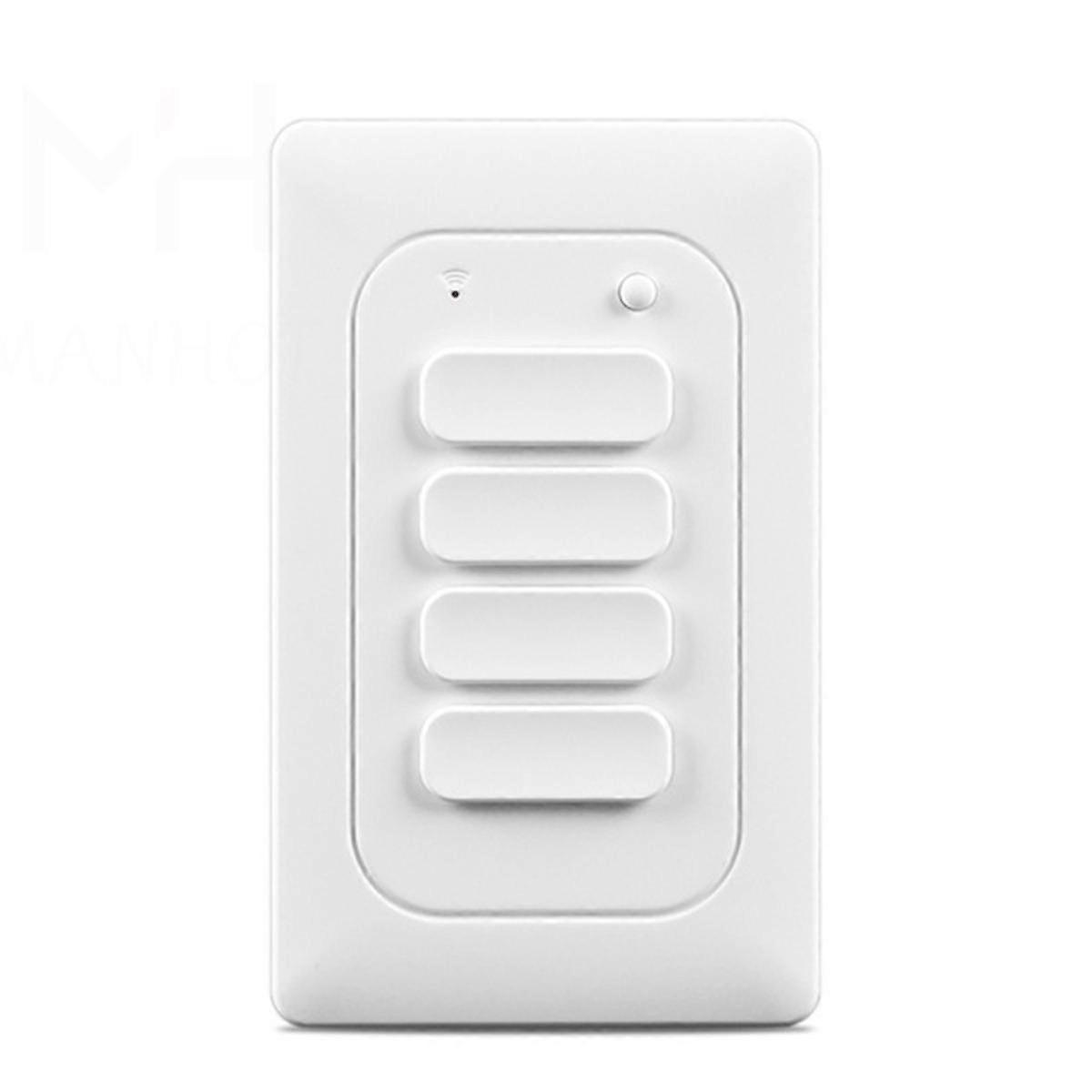 Zigbee Smart Light Wall Switch Push Button Interruptor Tuya No Neutral and with Neutral US Switch f