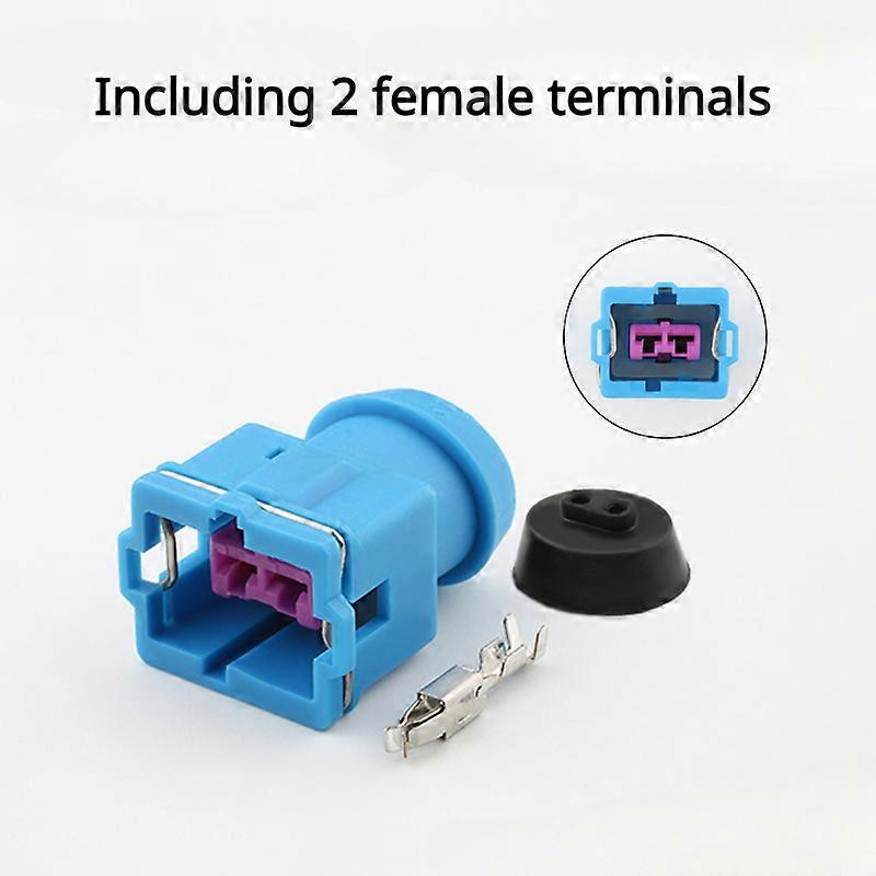 Model DJ7022D-3.5-21 Car power connector blue 3.5 series horn nozzle sensor plug