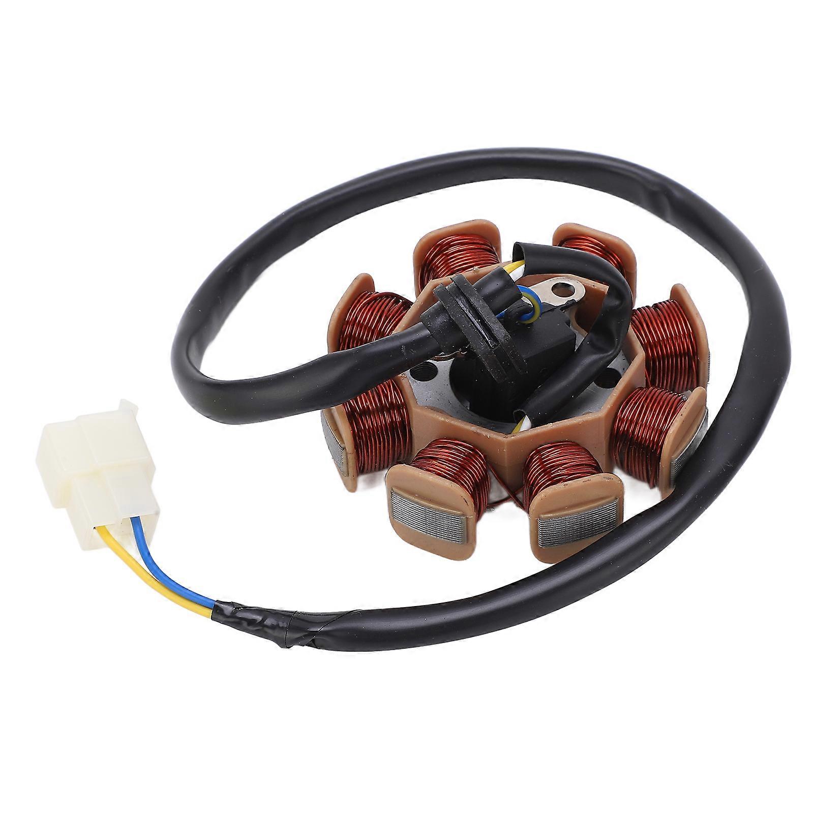 マグネトーステーター 8 極イグニッションコイル、 GY6?50 60 80 ゴーカートクーター ATV UTV オートバイ用