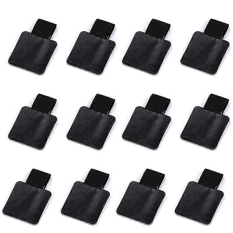 12 Pack Pen Loop Holder, -Adhesive Pen Holder Pencil Elastic Loop for Notebooks, Journals, Calendar
