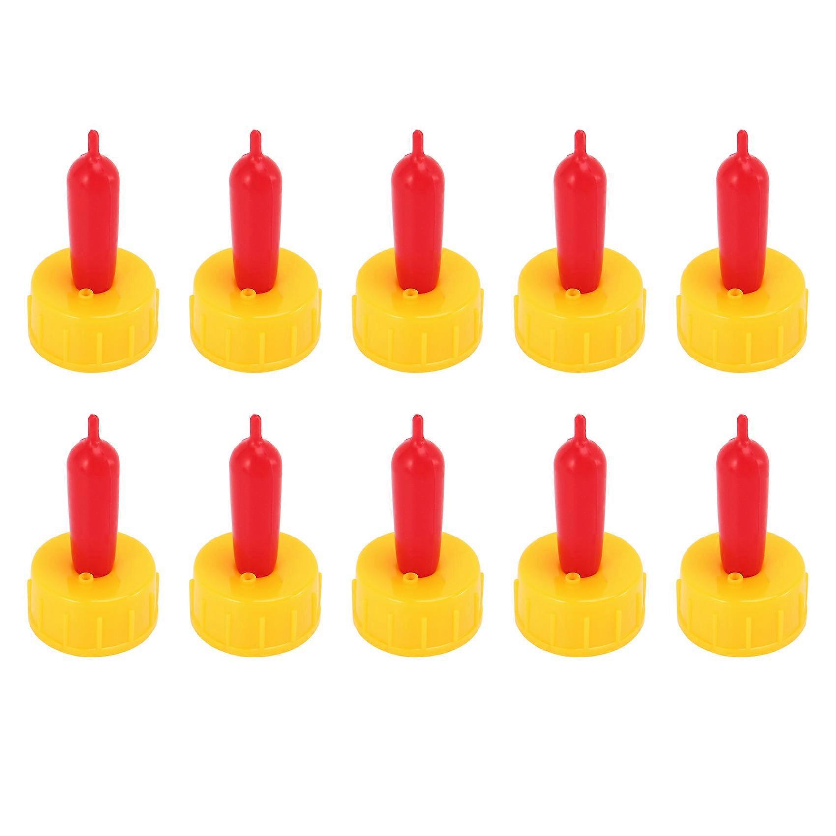 10Pcs Milk Drink Nipple Silicone Pacifier for Teat Feed Sheep Pup Dog Foal Calf Easy Screw on Coke