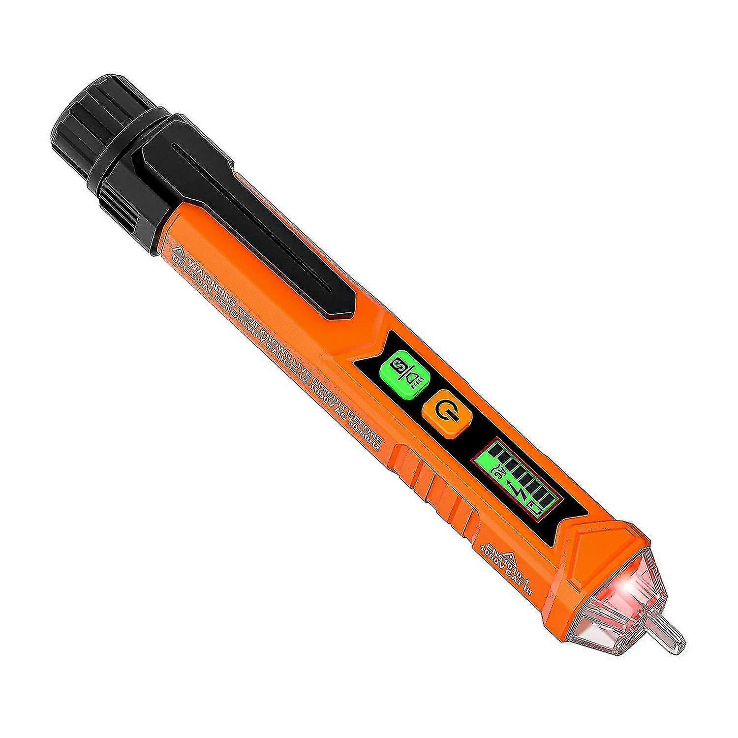 Voltage Detector/non-contact Voltage Detector Dual Range Ac 12v-1000v/48v-1000v Live/neutral Tester