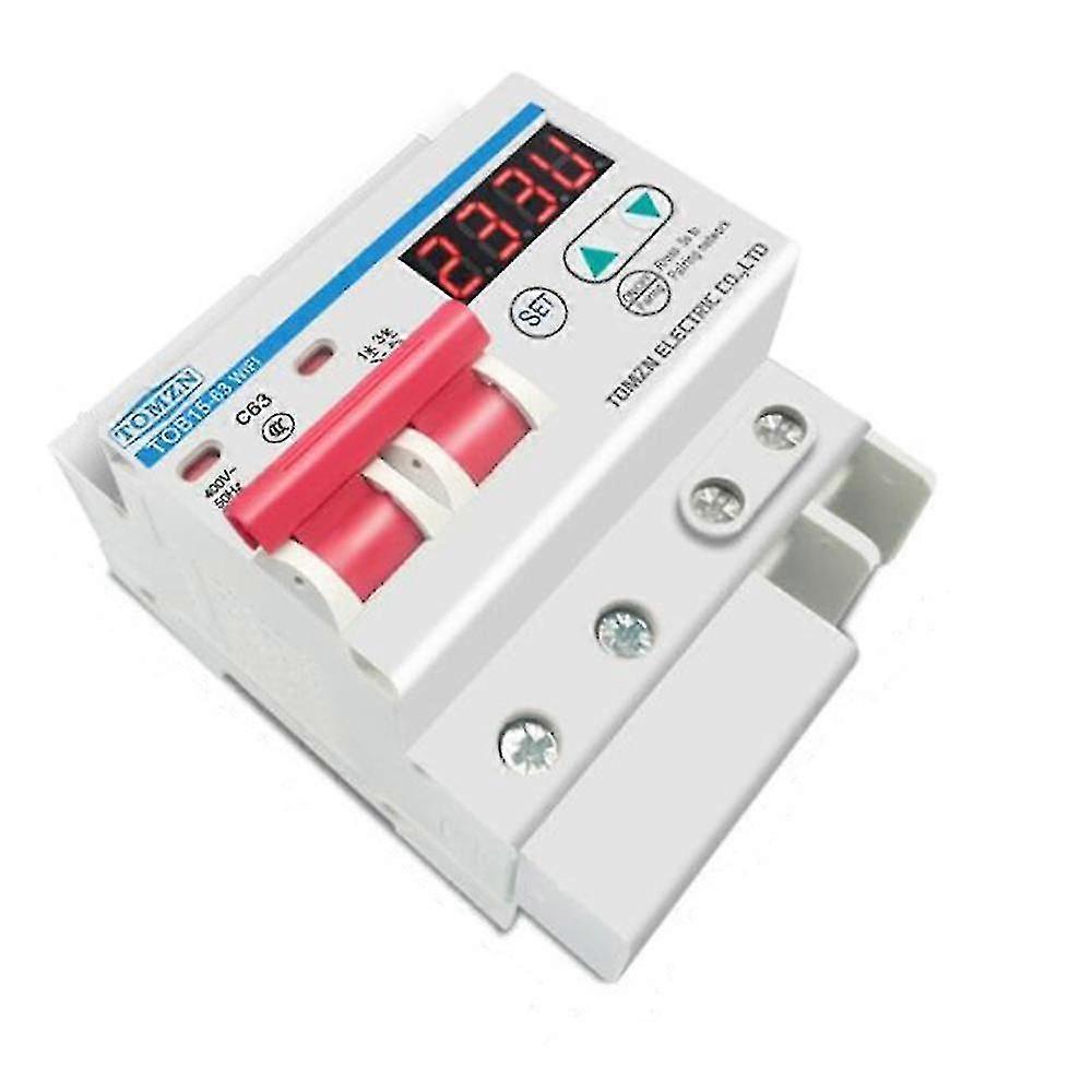 Wifi Circuit Breaker Smart Switch Controle remoto por Ewelink com corrente de tensão e sobre tensão Pro