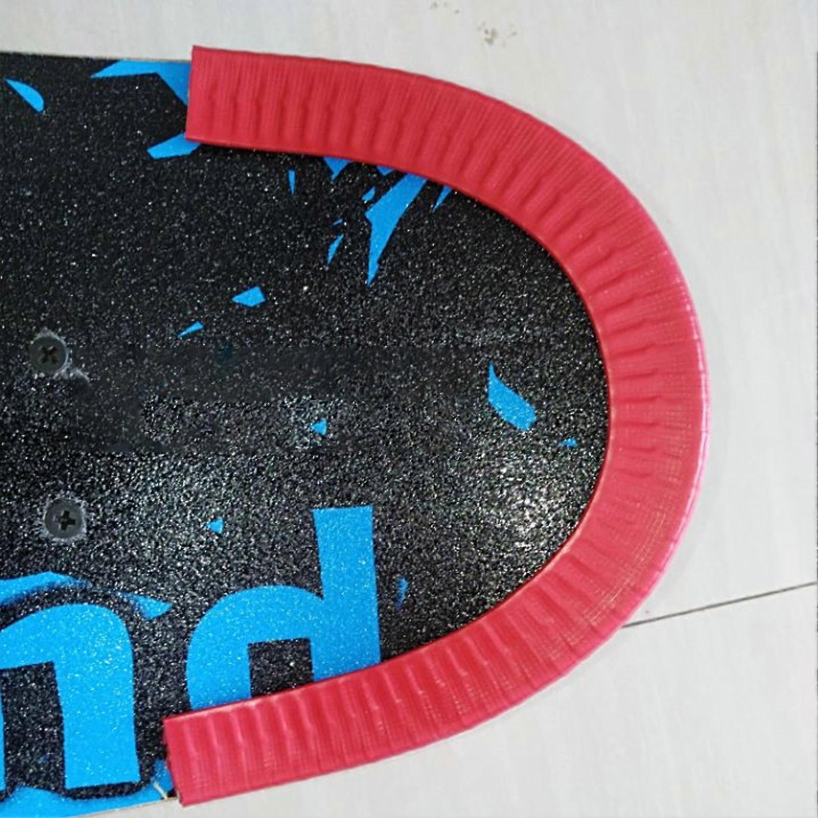 Skateboard Deck Guards Protector Anti-Collision Longboard Deck Edge Protective Cover for Standard Skateboards Longboards