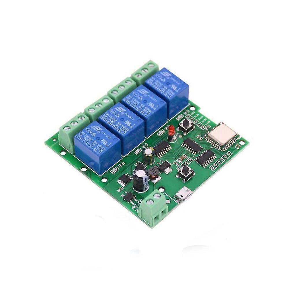 4-Way Relay Remote Control Wireless WiFi Switch Ewelink App Smart Switch Modul Self-Locking Interlock Remote Access Control Kits