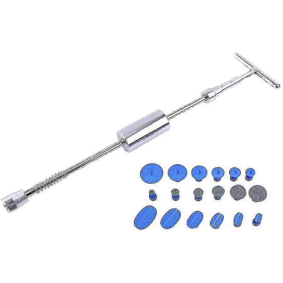 Paintless Car Dents Repair Kit - Dent Puller Slide Hammer T-type Tool