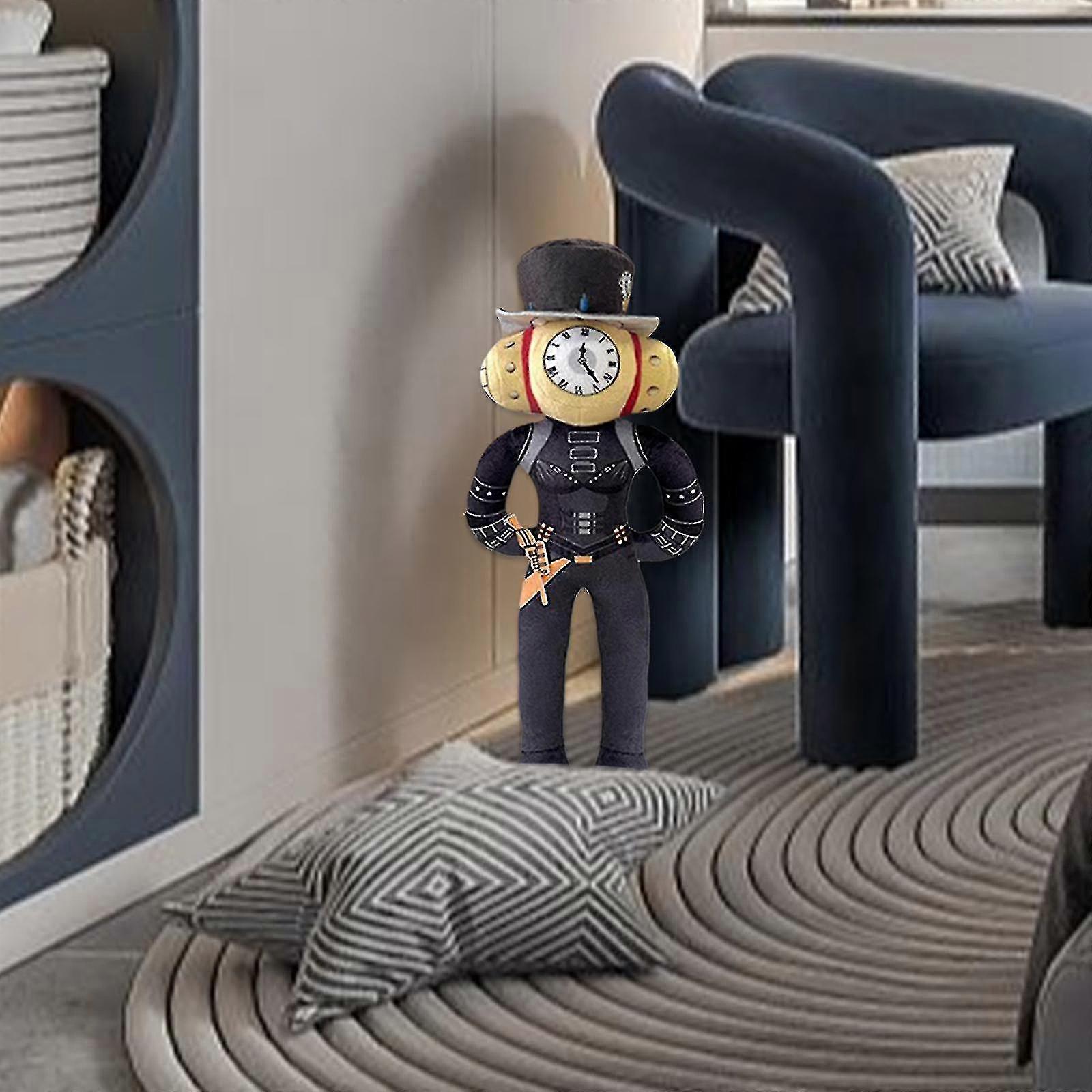 GUNGYIESMU Titan Drillman Plush Amélioré - Peluche Speaker Man TV Man Figurine Aventure Anime