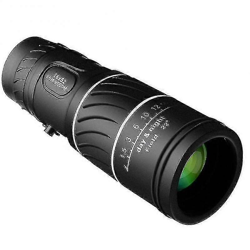 16x Telescope Upgraded New Dual Focusing Monocular Low Light Magnification Focusing Clearer More Accurate Night Vision