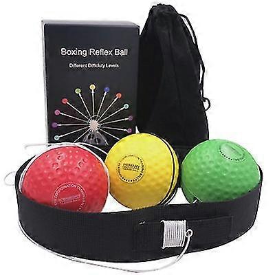 Head-mounted boxing reaction ball, Sanda combat training boxing speed ball