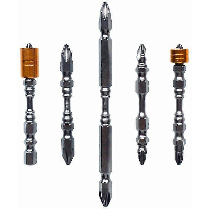5 Piece Strong Magnetic Lengthening Electric Screwdriver Bit Set Gift