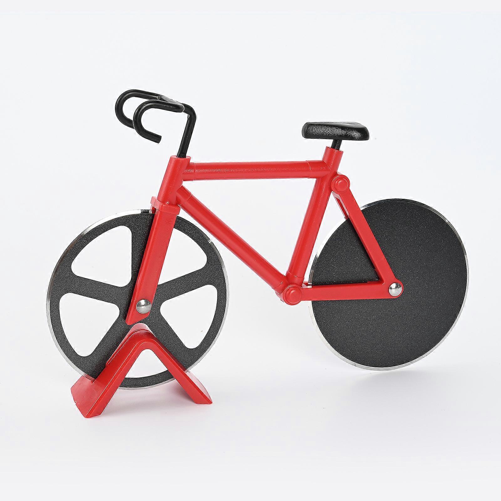 Bicycle Pizza Cutter Non  stick Coating